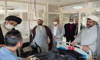 بازدید امام جمعه کاشان از بیمارستان های سیدالشهداء (ع) و ثامن الحجج (عج) آران و بیدگل